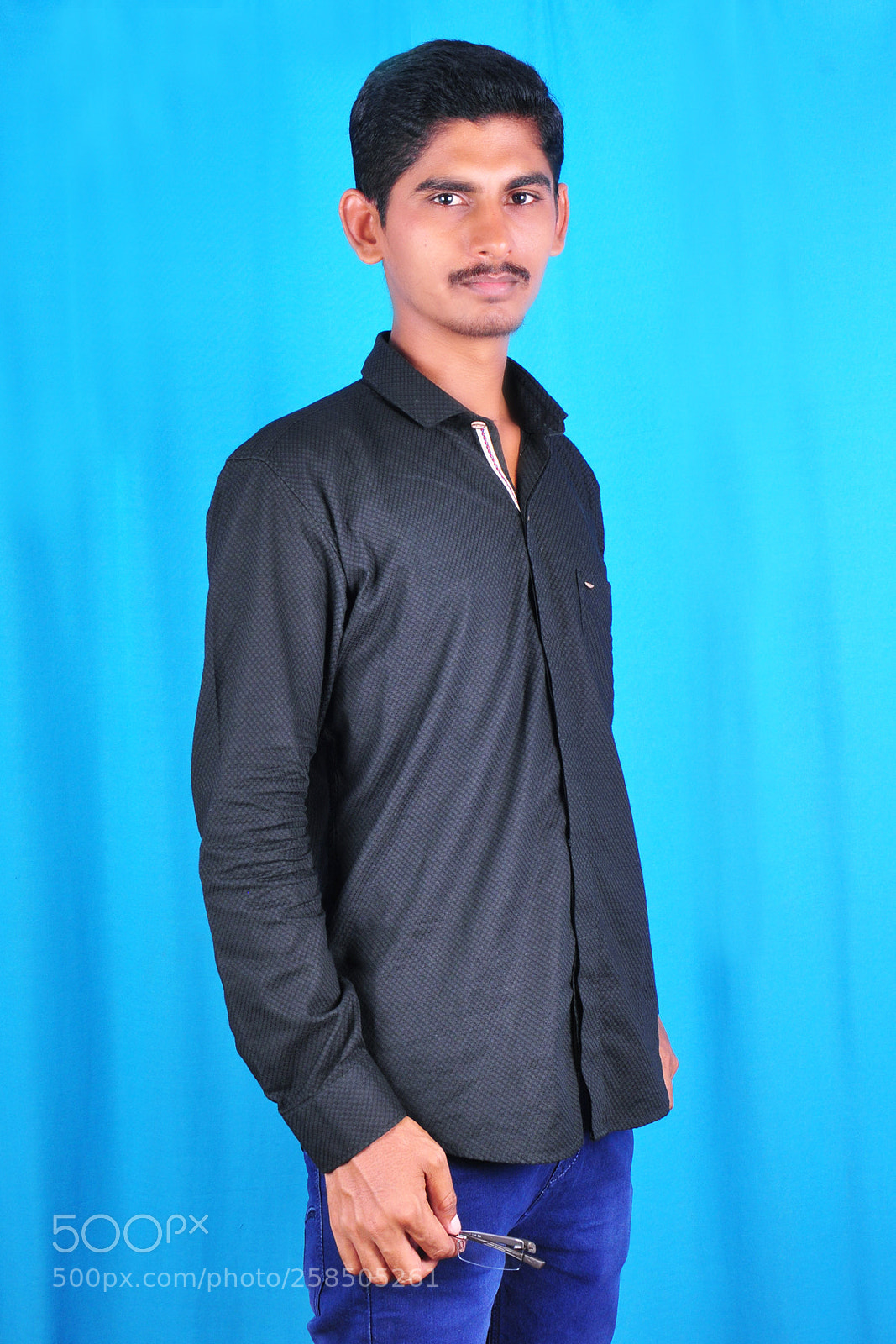Nikon D90 sample photo. Black and blue photography