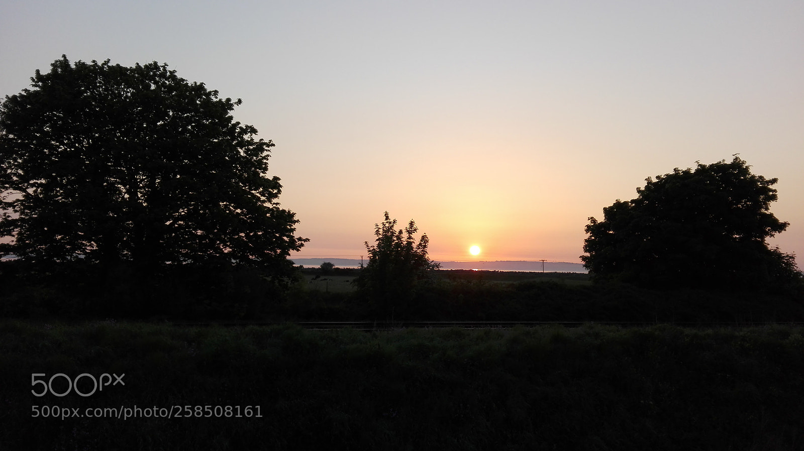 HUAWEI P8 Lite sample photo. Dawn from north wales photography