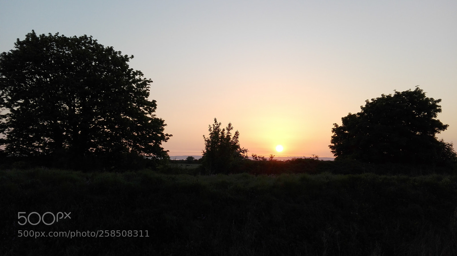 HUAWEI P8 Lite sample photo. Dawn from north wales photography