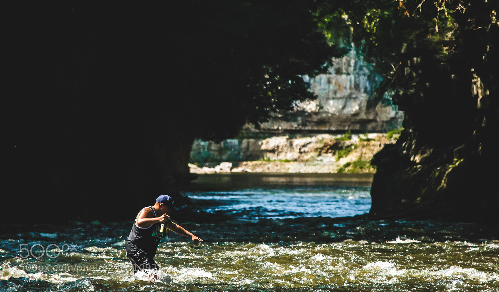 Nikon D3000 sample photo. Flow like a river photography