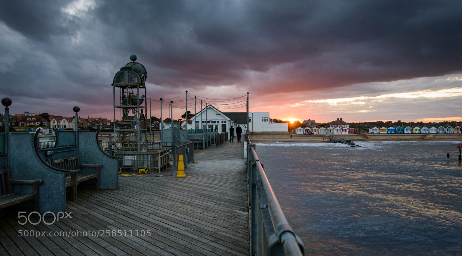 Nikon D750 sample photo. Southwold sunset photography