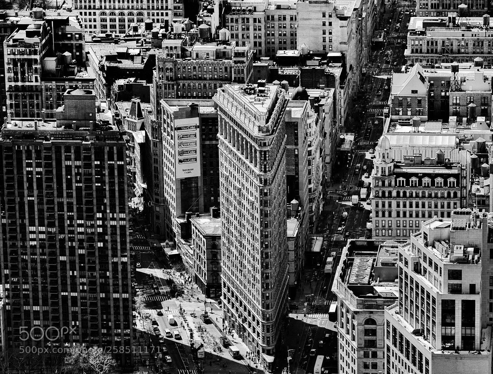 Nikon D810 sample photo. The flat iron building photography