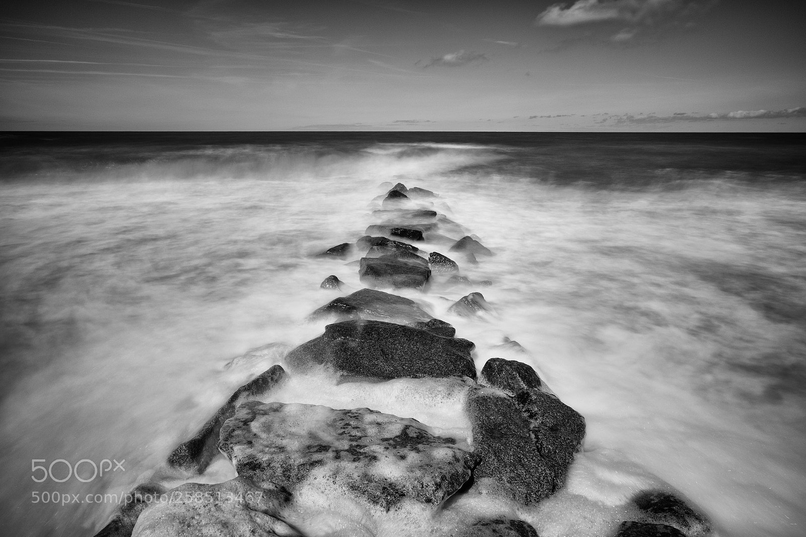 Canon EOS 7D Mark II sample photo. Long exposure in normandy photography