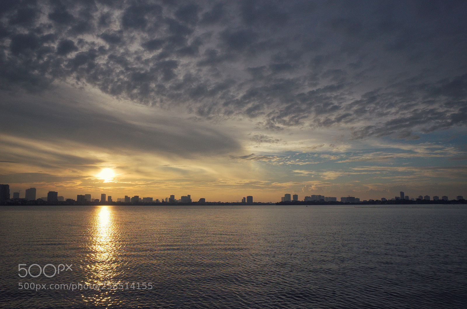 Ricoh GR II sample photo. West lake sunset photography