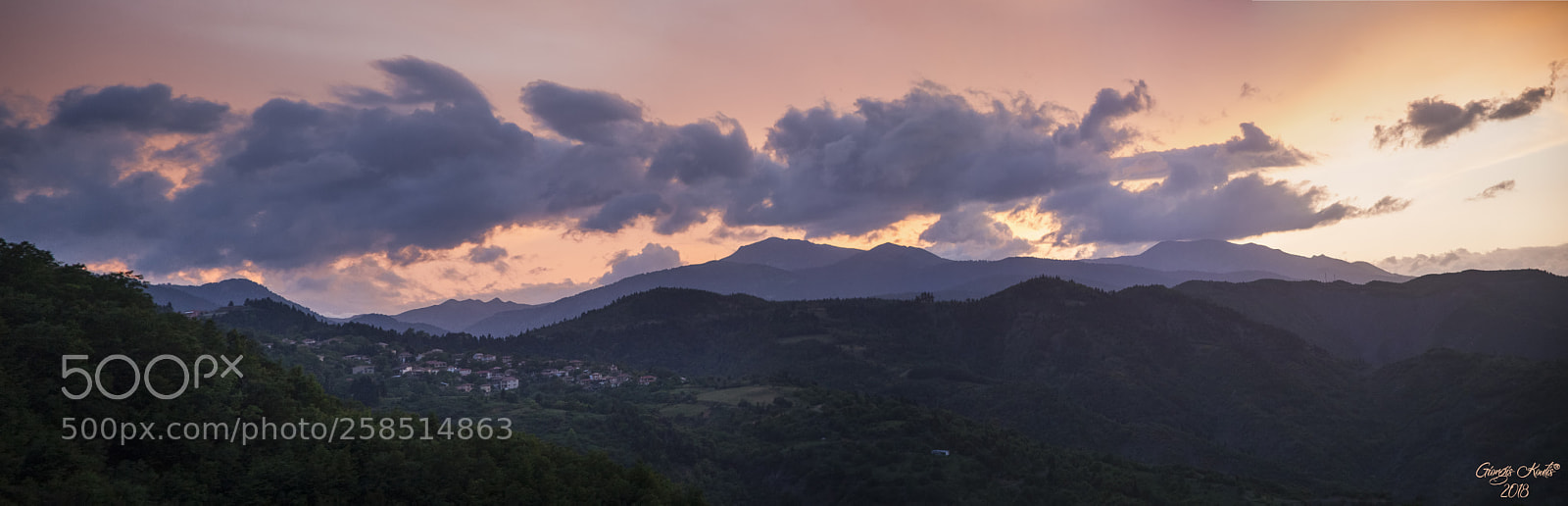 Canon EOS 5D Mark II sample photo. ..kastania panorama.. photography