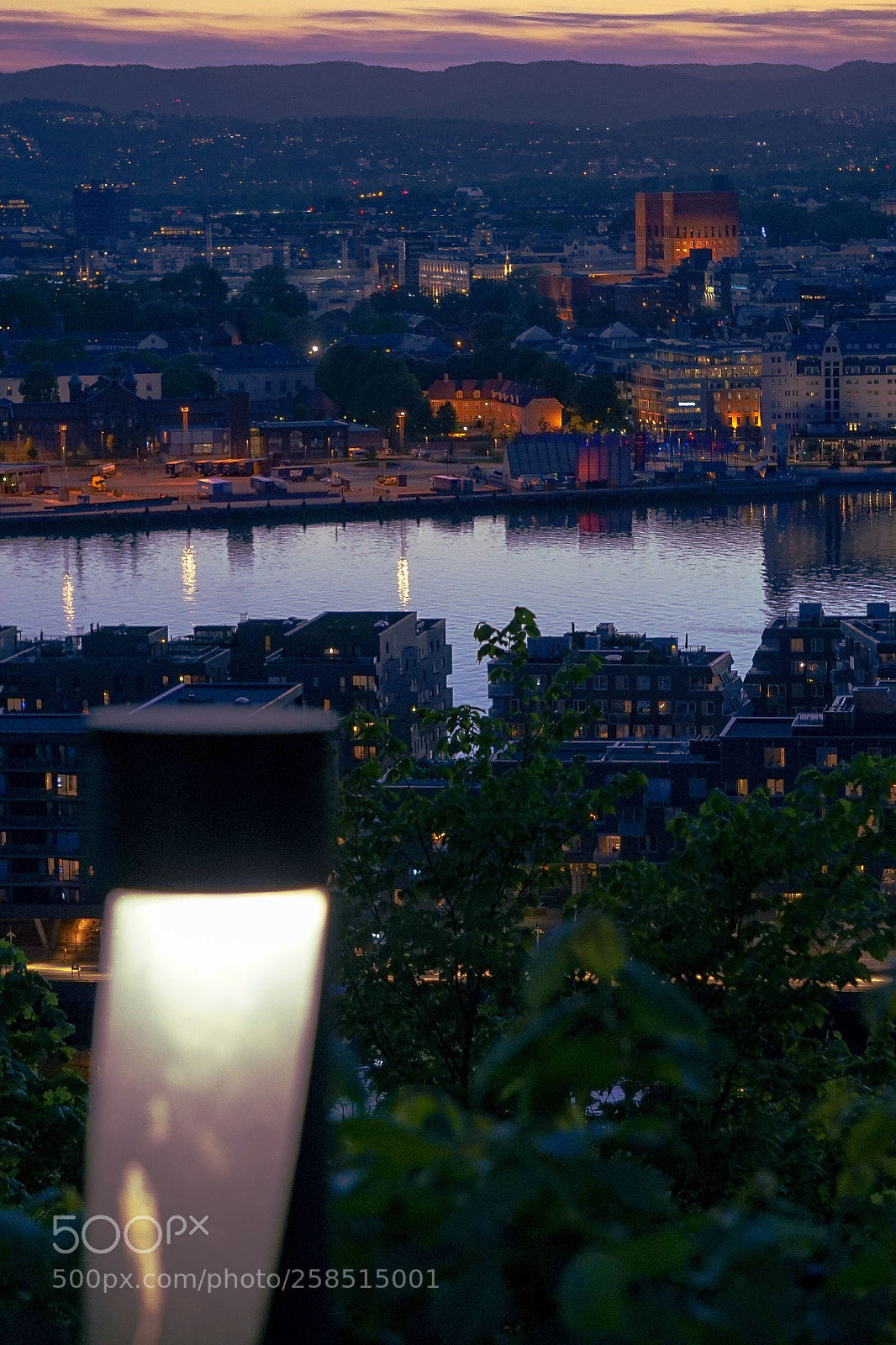 Sony a7 II sample photo. Oslo by night 3 photography
