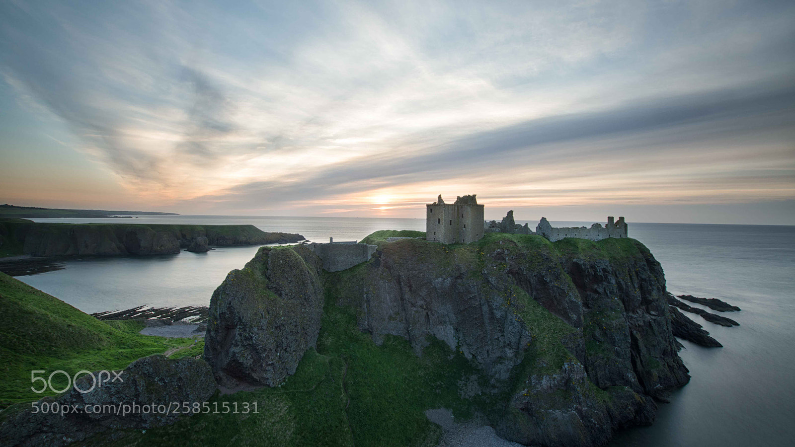 Nikon D5500 sample photo. Dunnottar castle photography