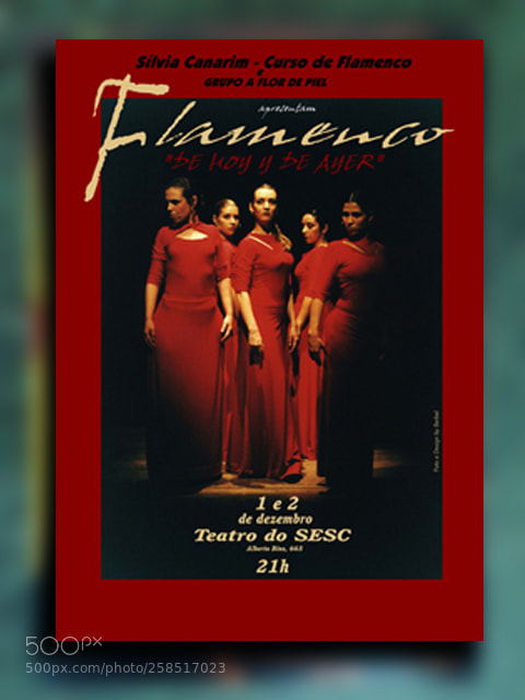 Apple iPhone 5 sample photo. Silvia canarim flamenco cartaz photography