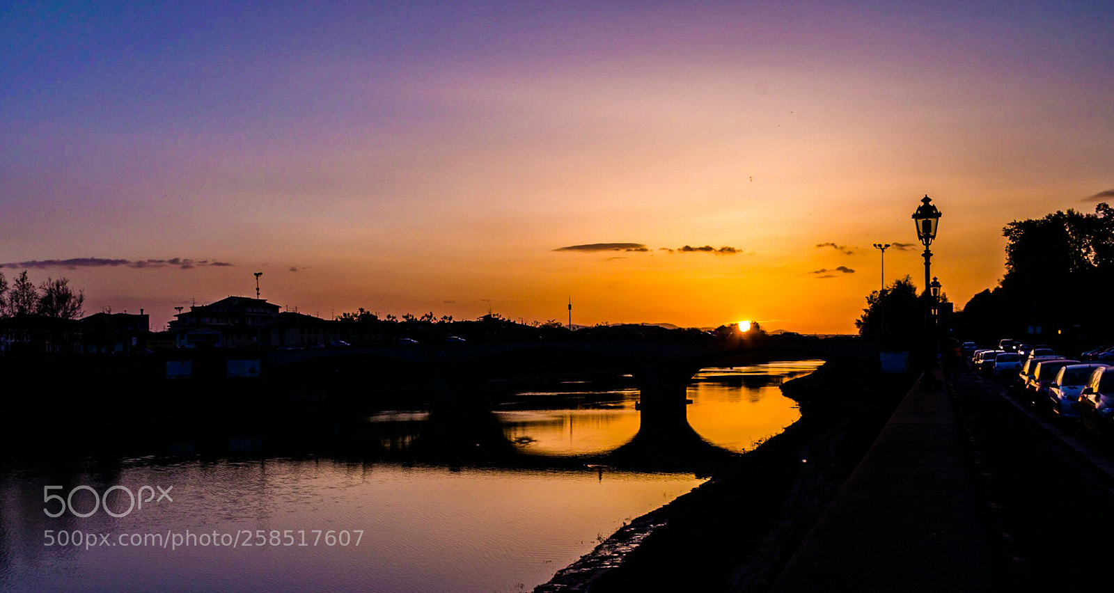 Nikon D5100 sample photo. Florence sunset photography
