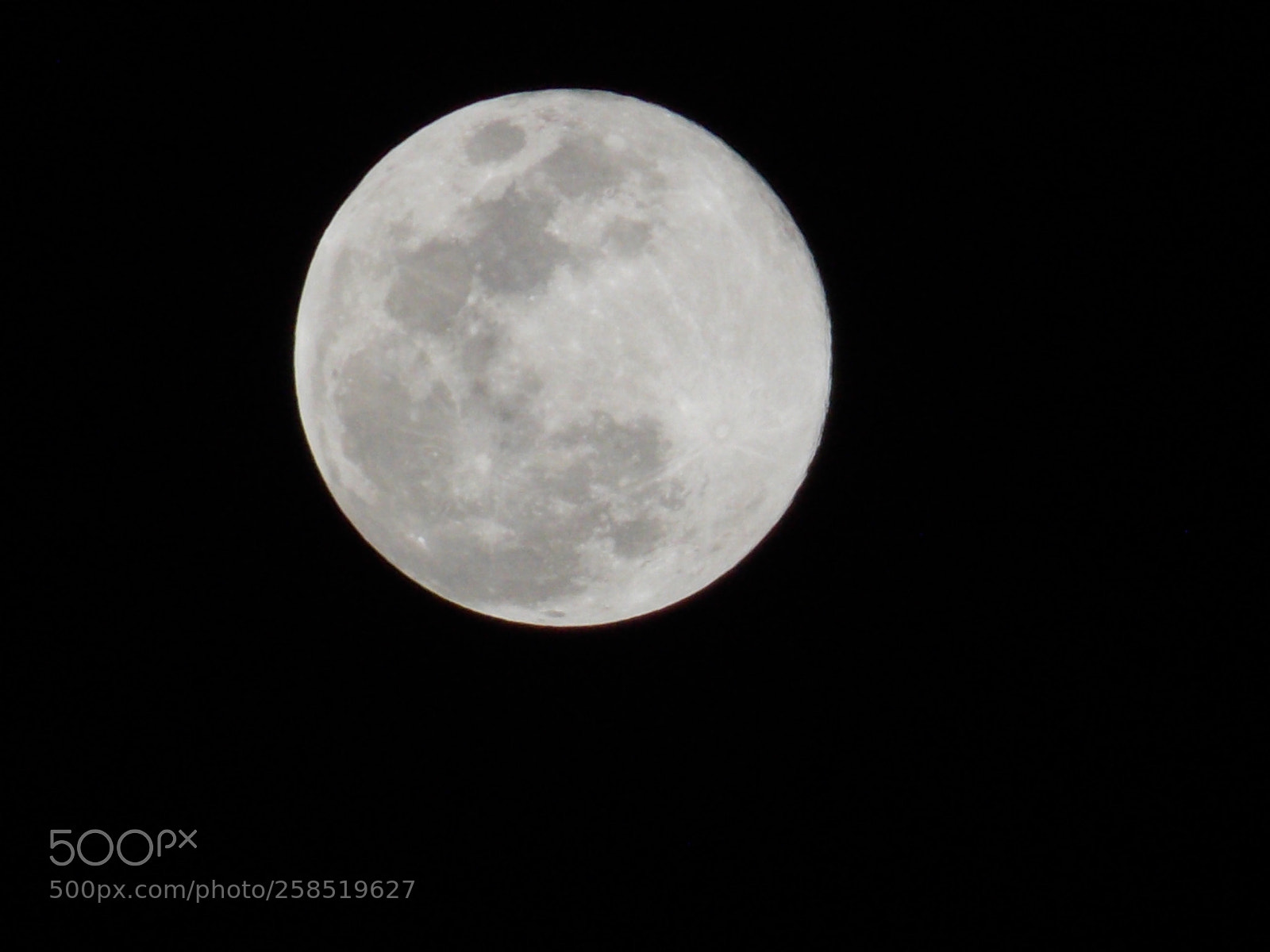 Nikon Coolpix L810 sample photo. Full moon photography