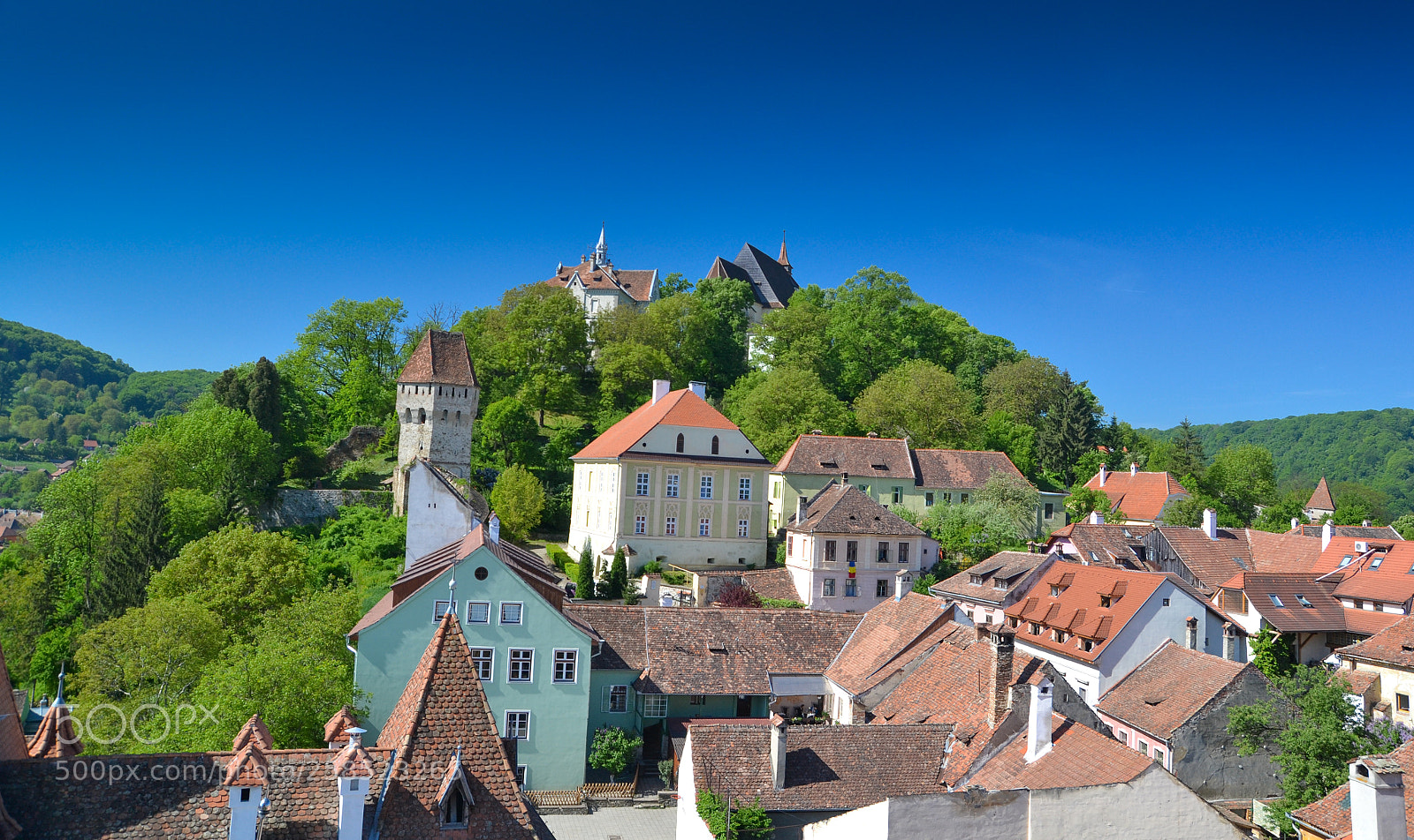 Nikon D3100 sample photo. Medieval cityscape photography