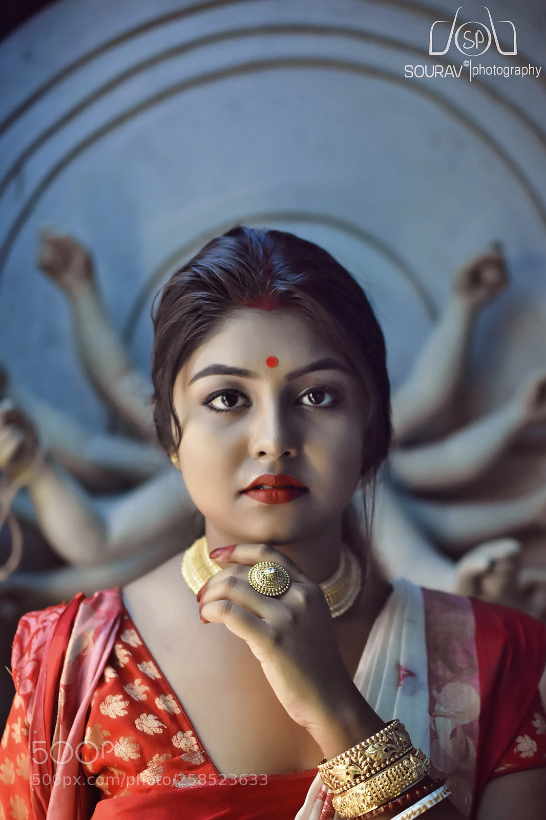 Nikon D7200 sample photo. Durga idol photography