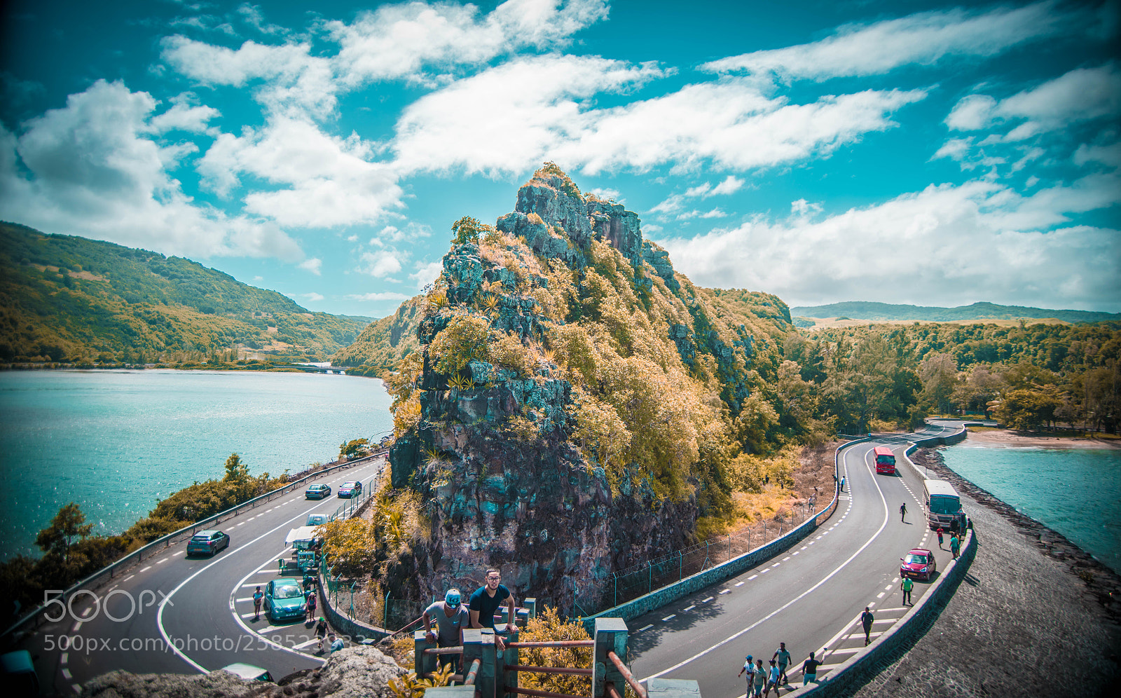 Nikon D850 sample photo. Le morne viewpoint. photography