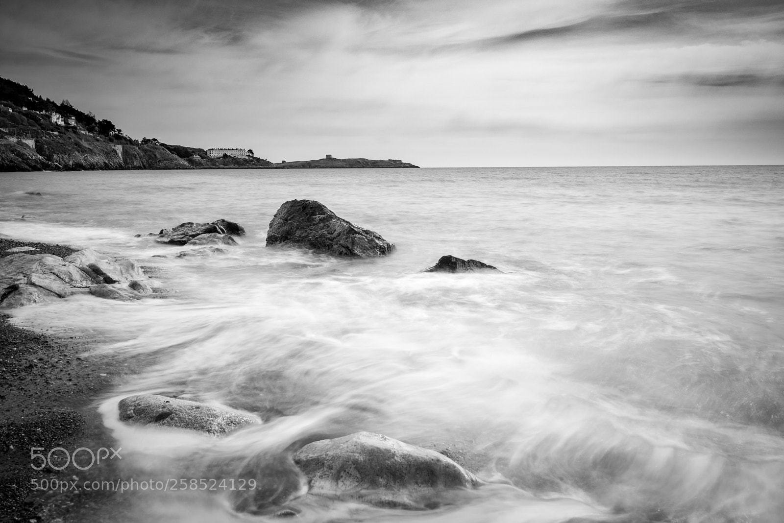 Nikon D610 sample photo. White rock beach dalkey photography