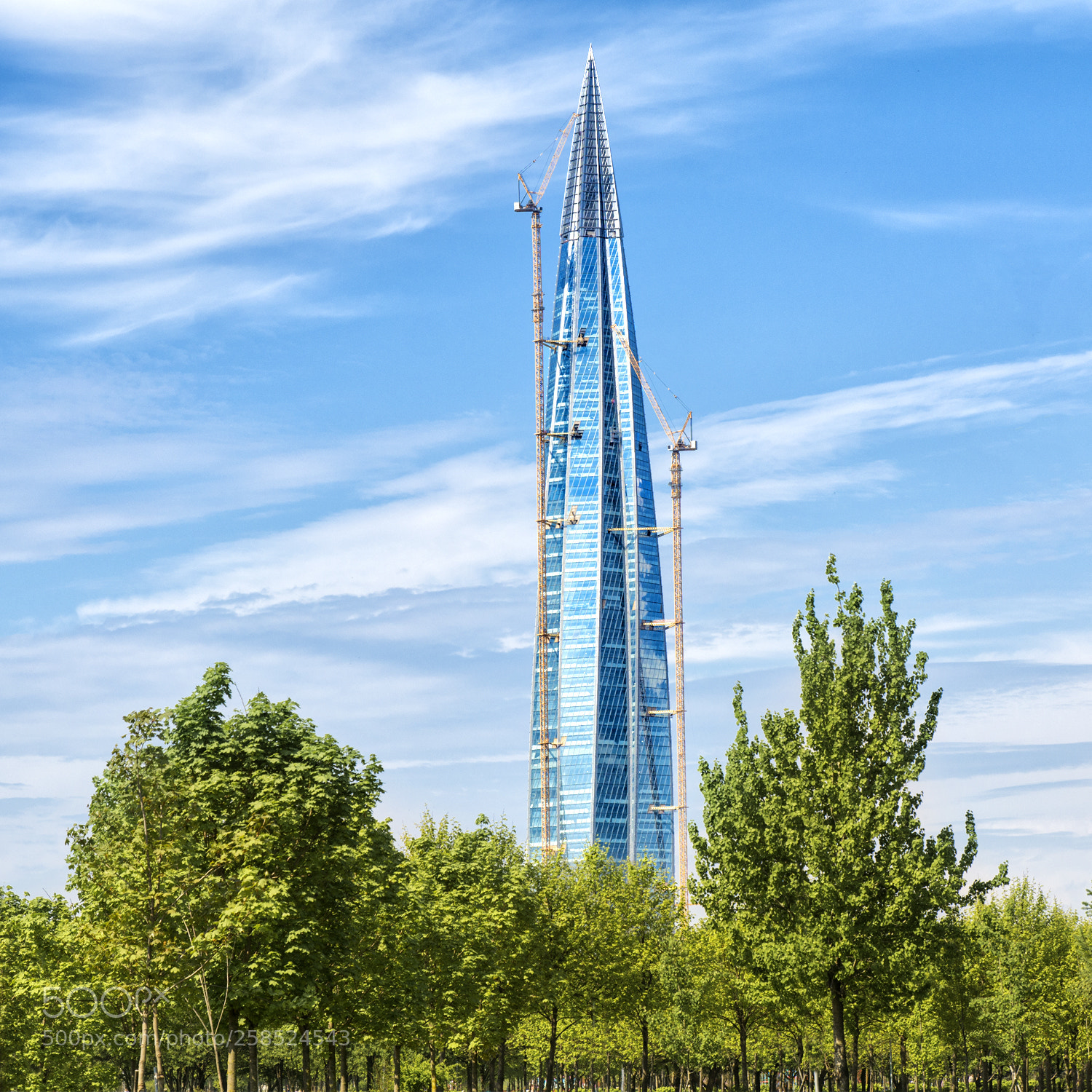 Nikon D7100 sample photo. Lakhta center, saint petersburg photography