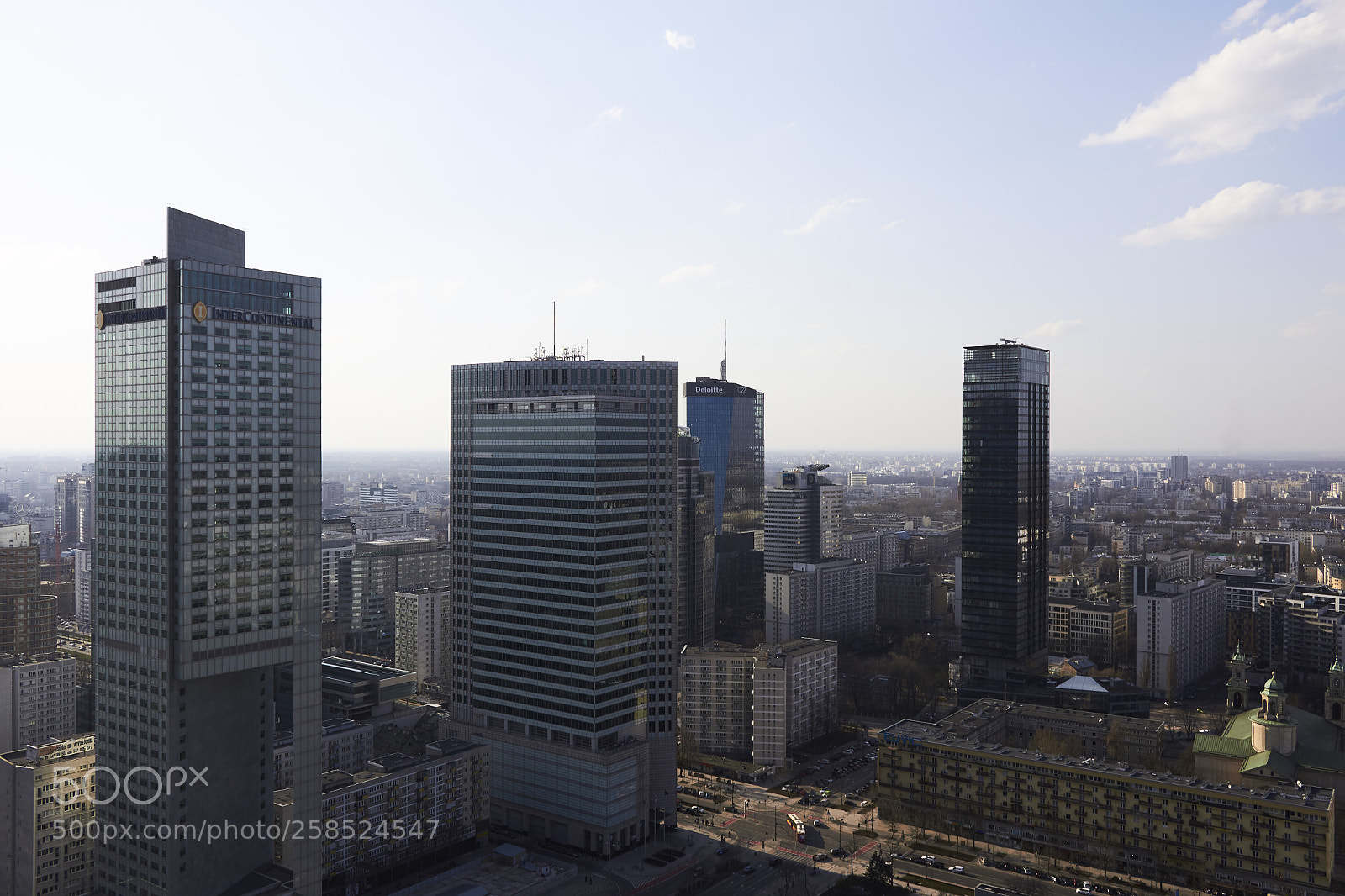 Canon EOS 100D (EOS Rebel SL1 / EOS Kiss X7) sample photo. Warsaw from the palace photography