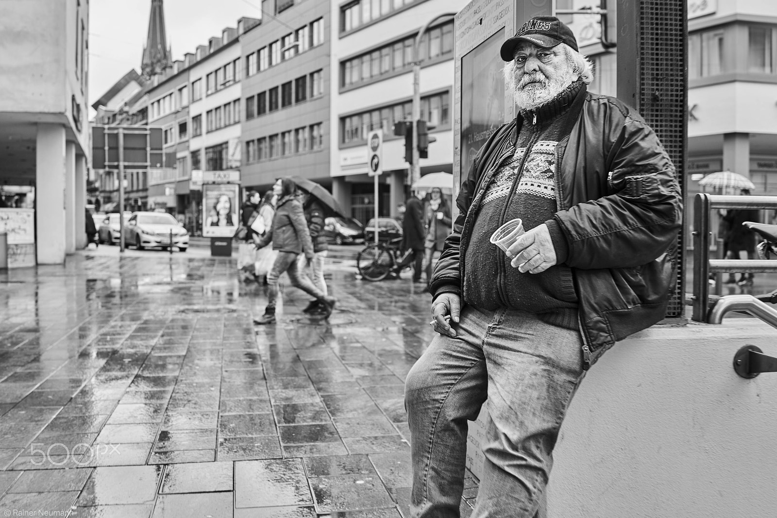 Sony Cyber-shot DSC-RX1R II sample photo. Mann 531 b&w photography