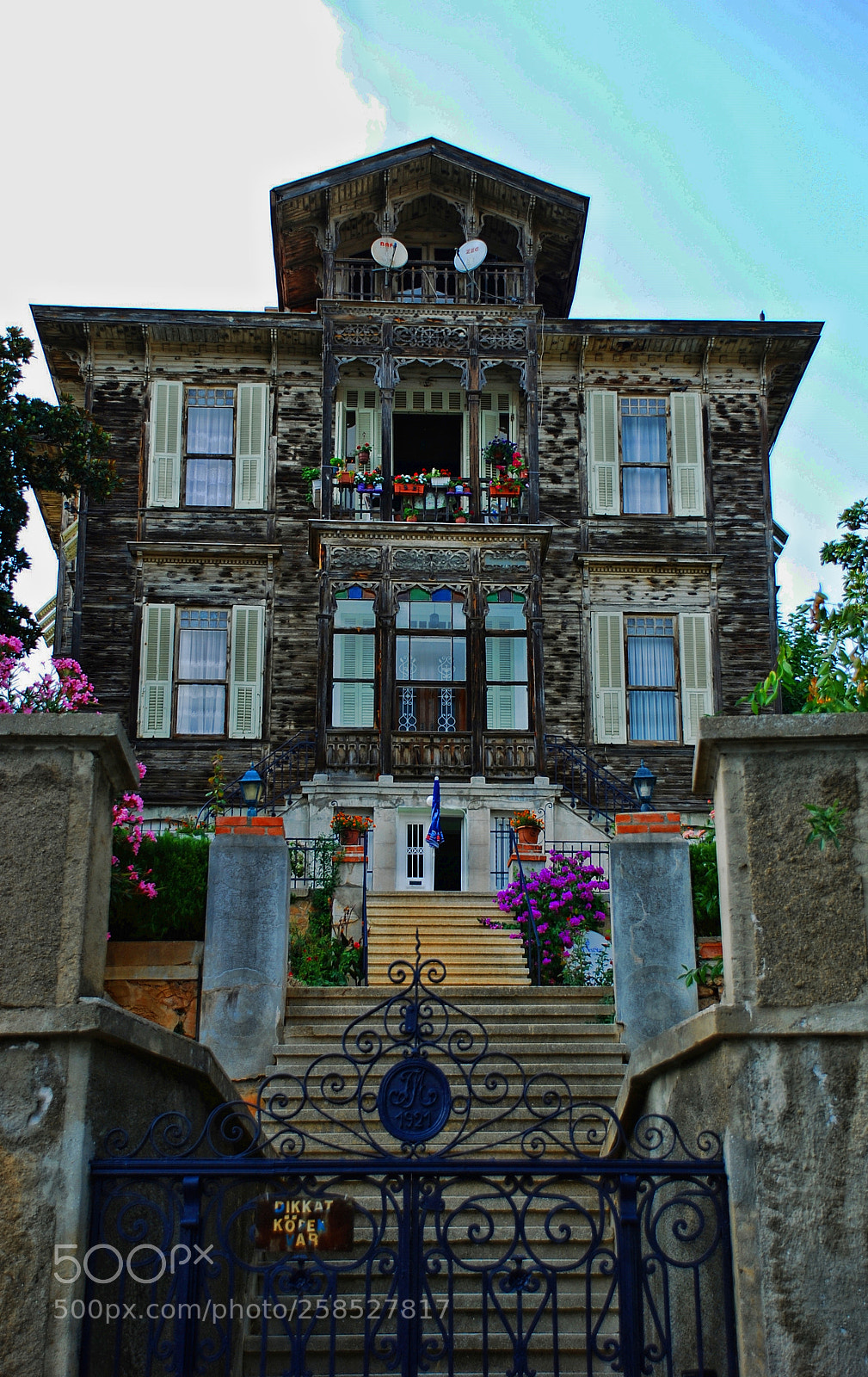 Nikon D80 sample photo. Mansion (konak) photography
