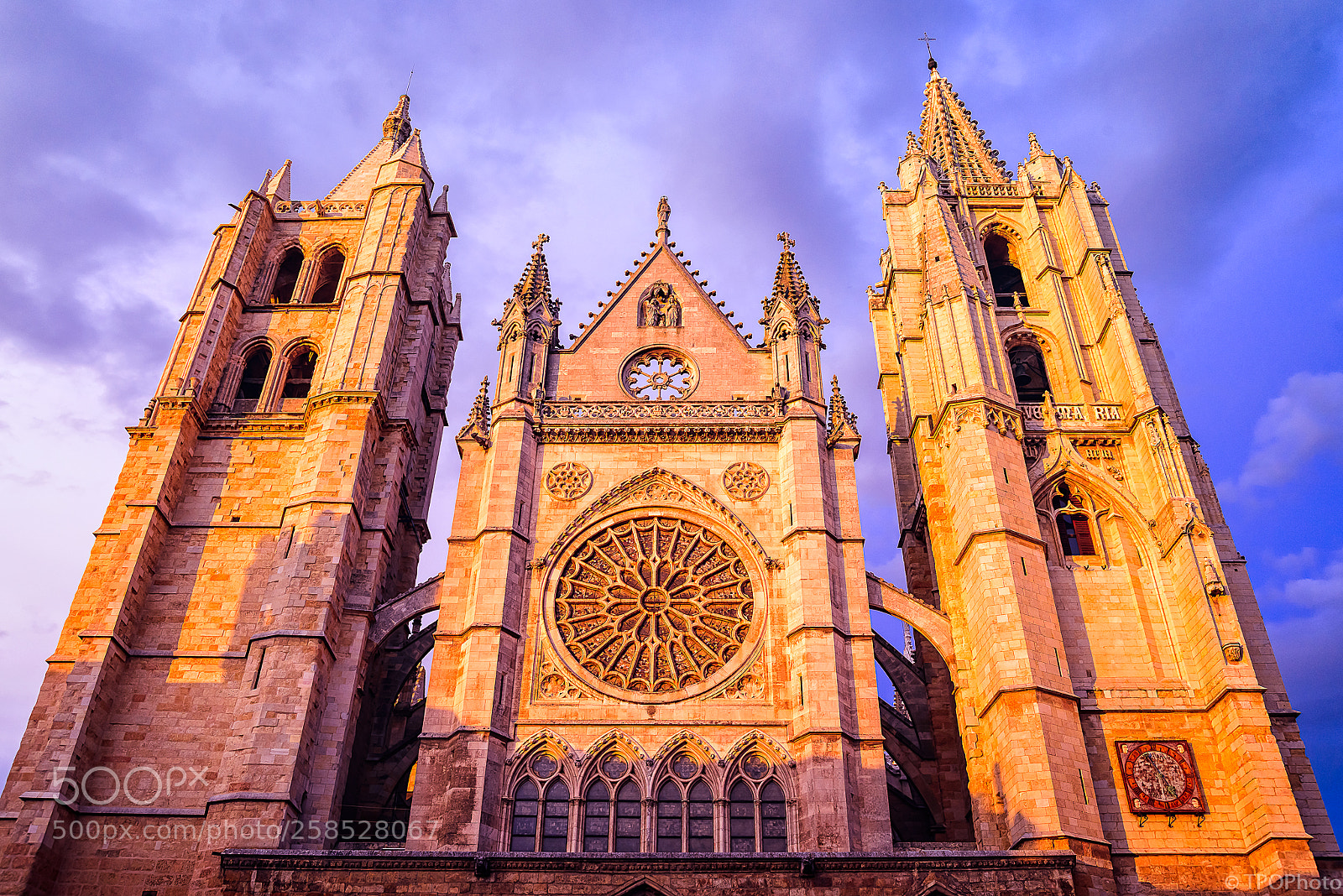Nikon D800 sample photo. Catedral de le n photography