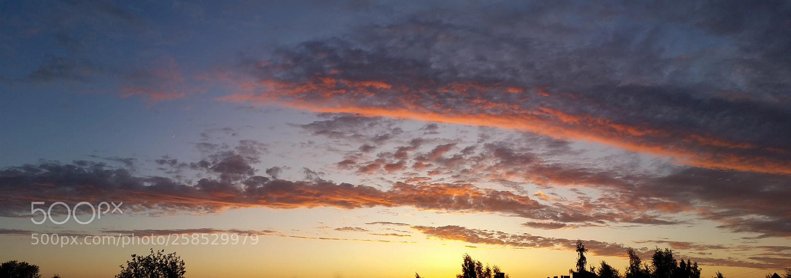 Samsung Galaxy S5 sample photo. Evening sky... photography