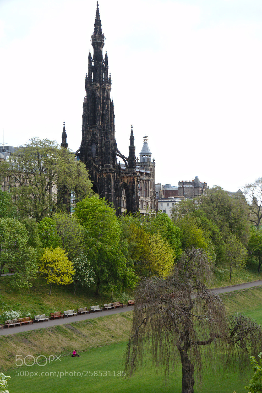 Canon EOS 7D sample photo. Scott monument photography