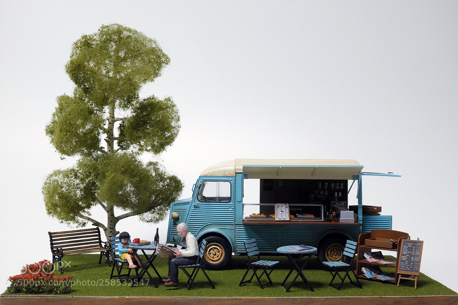 Sigma dp2 Quattro sample photo. Citroen h mobile kitchen photography