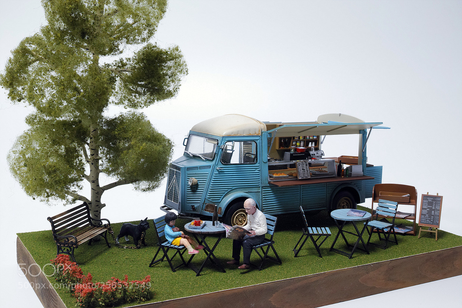 Sigma dp2 Quattro sample photo. Citroen h mobile kitchen photography