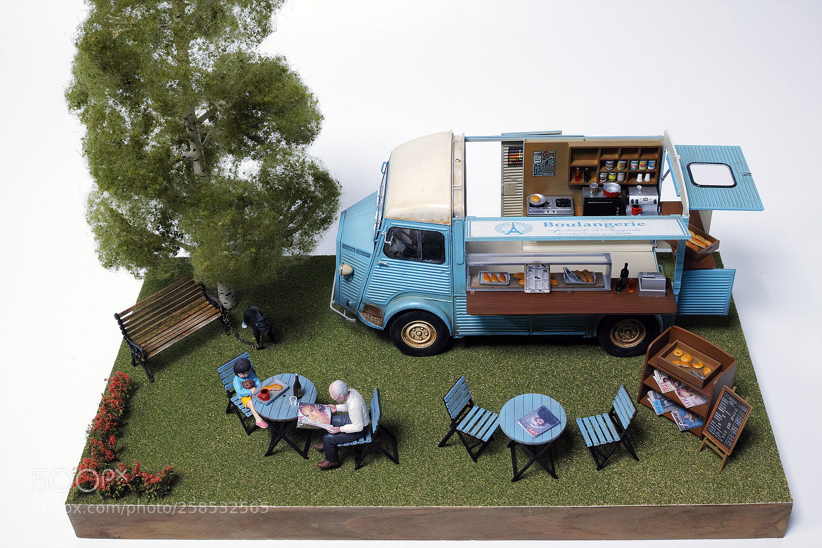 Sigma dp2 Quattro sample photo. Citroen h mobile kitchen photography