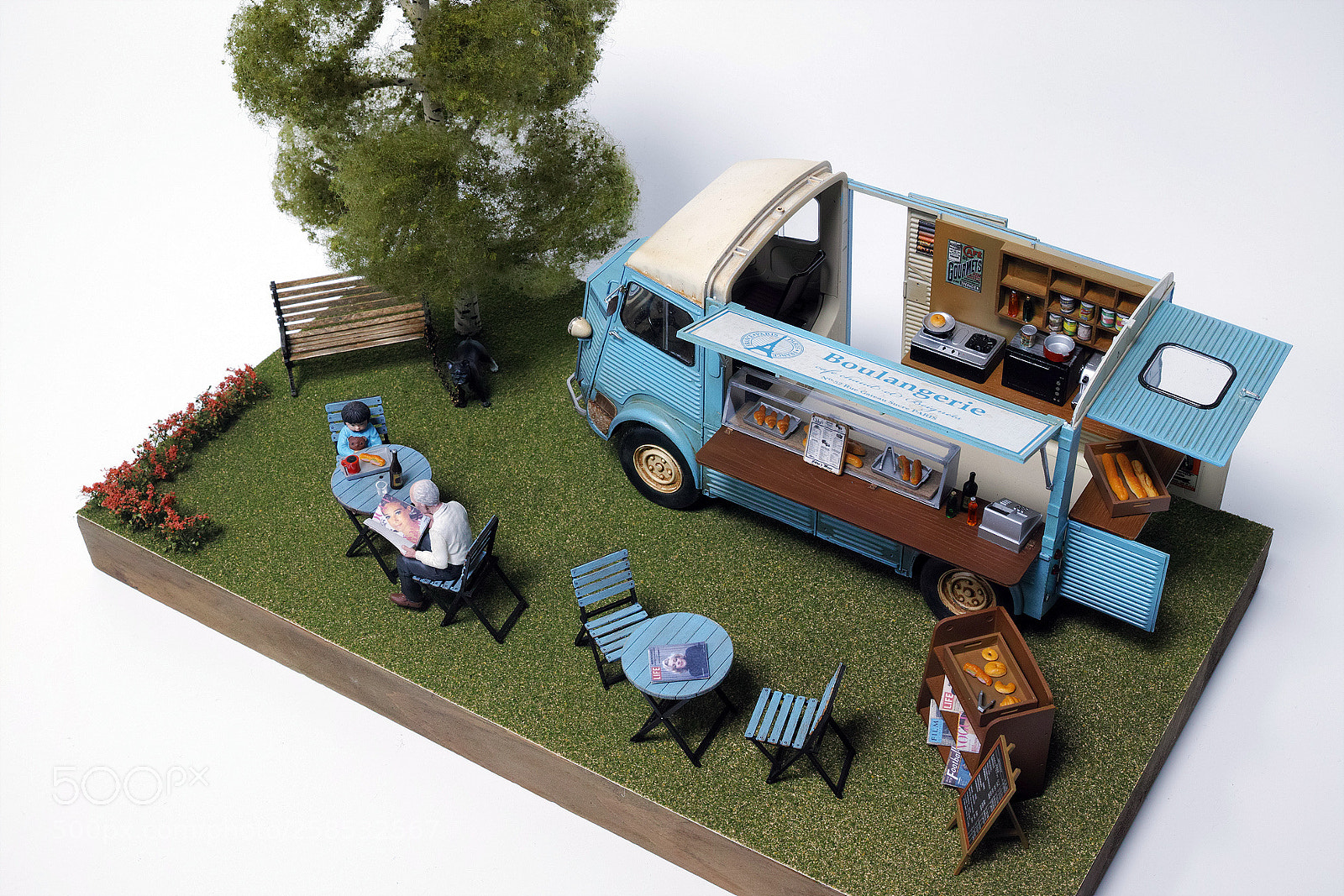 Sigma dp2 Quattro sample photo. Citroen h mobile kitchen photography