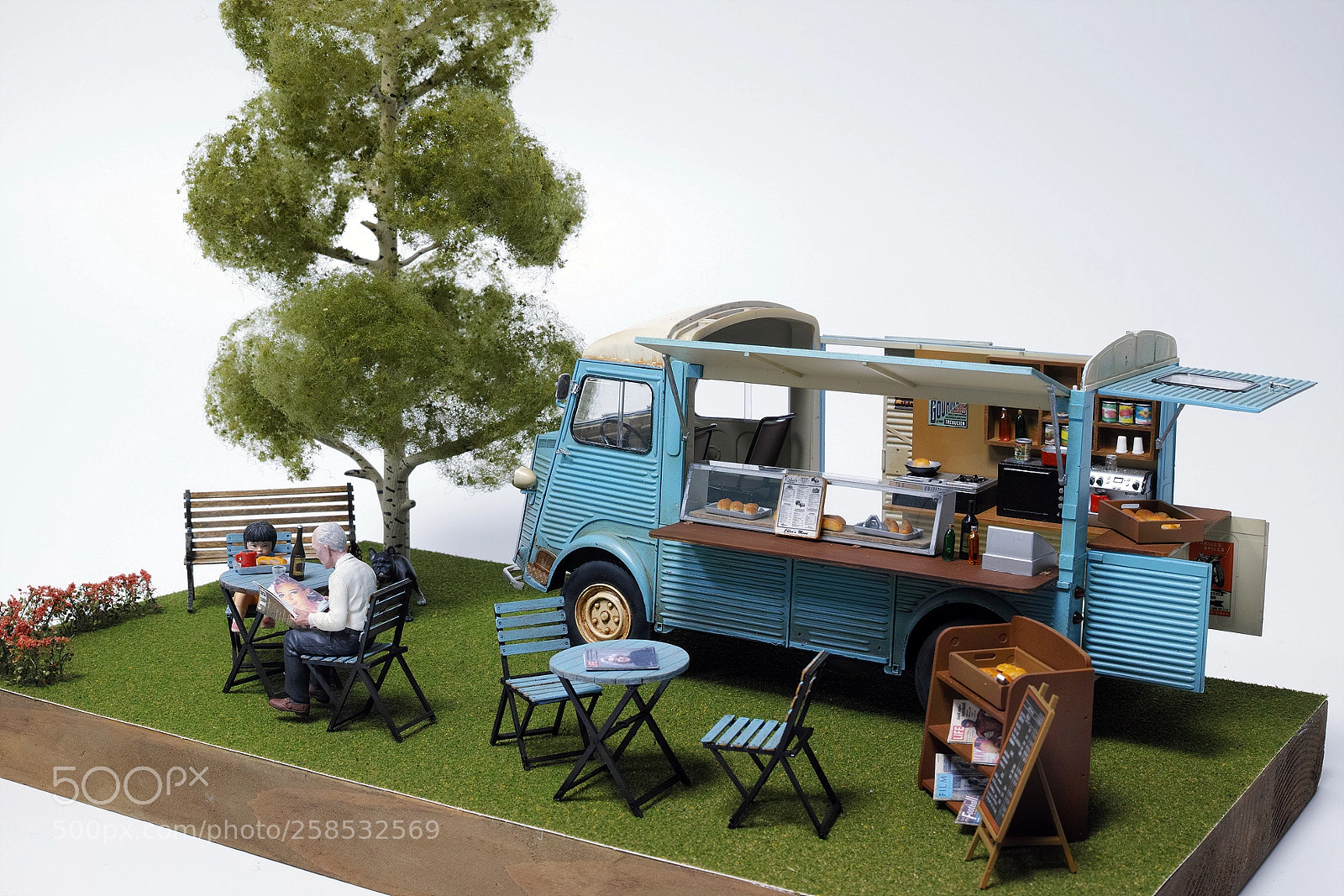 Sigma dp2 Quattro sample photo. Citroen h mobile kitchen photography