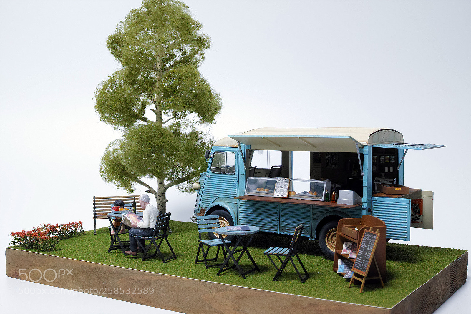 Sigma dp2 Quattro sample photo. Citroen h mobile kitchen photography