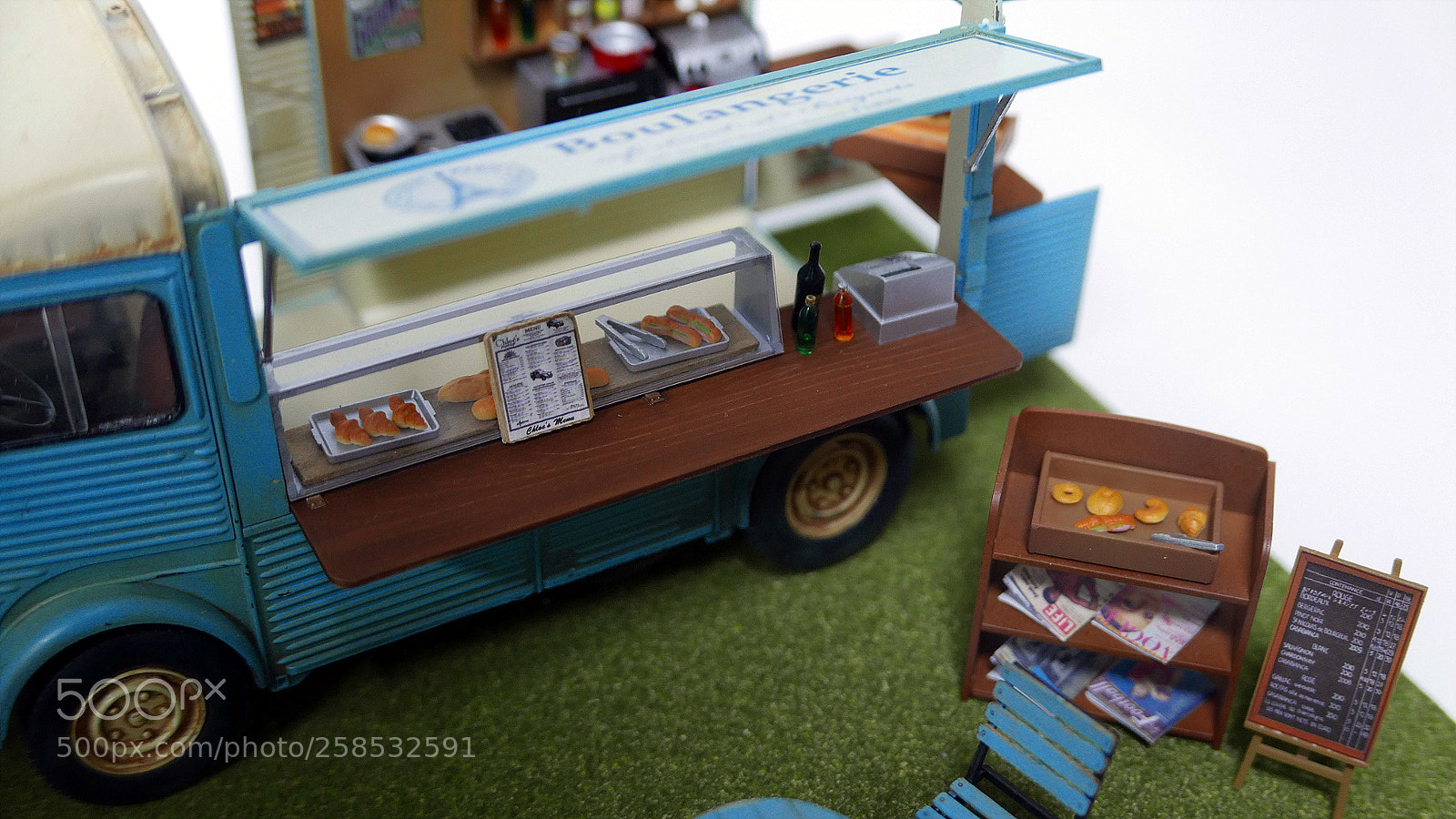 Panasonic Lumix DMC-LX100 sample photo. Citroen h mobile kitchen photography