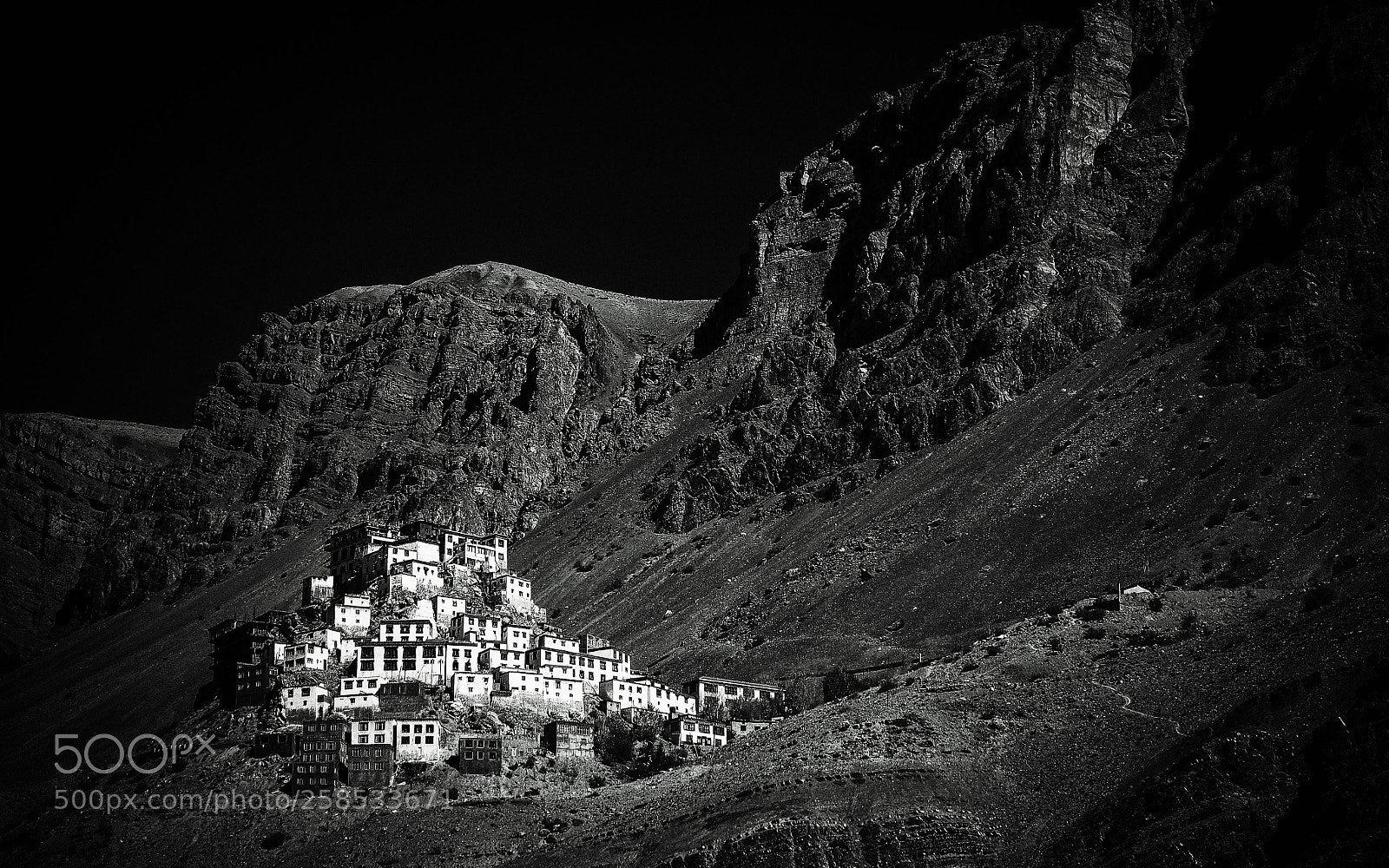 Olympus OM-D E-M10 II sample photo. Monastery in the hills.. photography