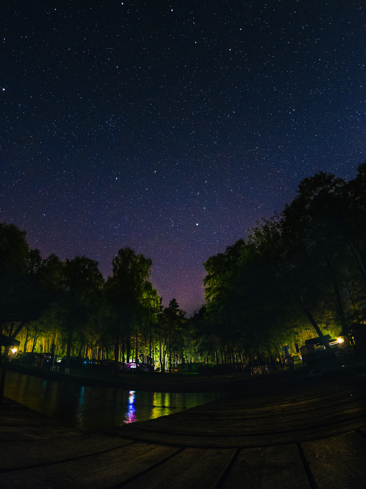 Olympus PEN E-PL8 sample photo. Night sky photography