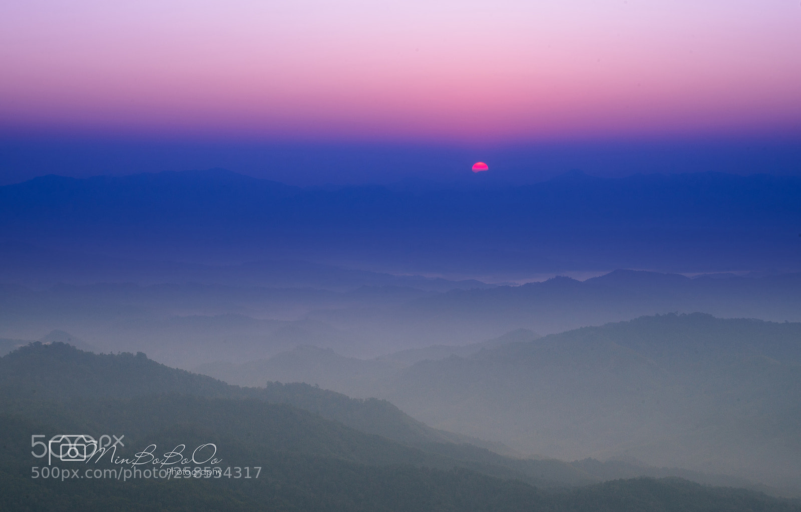 Sony a7 II sample photo. Sunset on the mountains photography