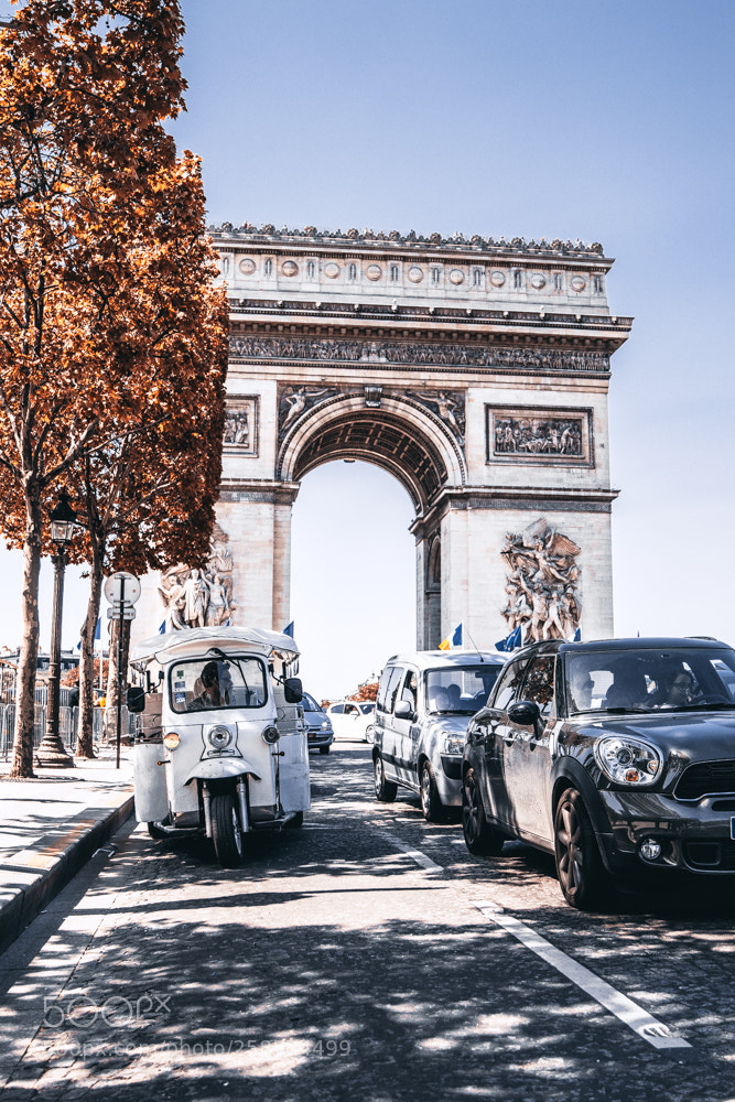 Canon EOS 80D sample photo. Arc de triomphe photography