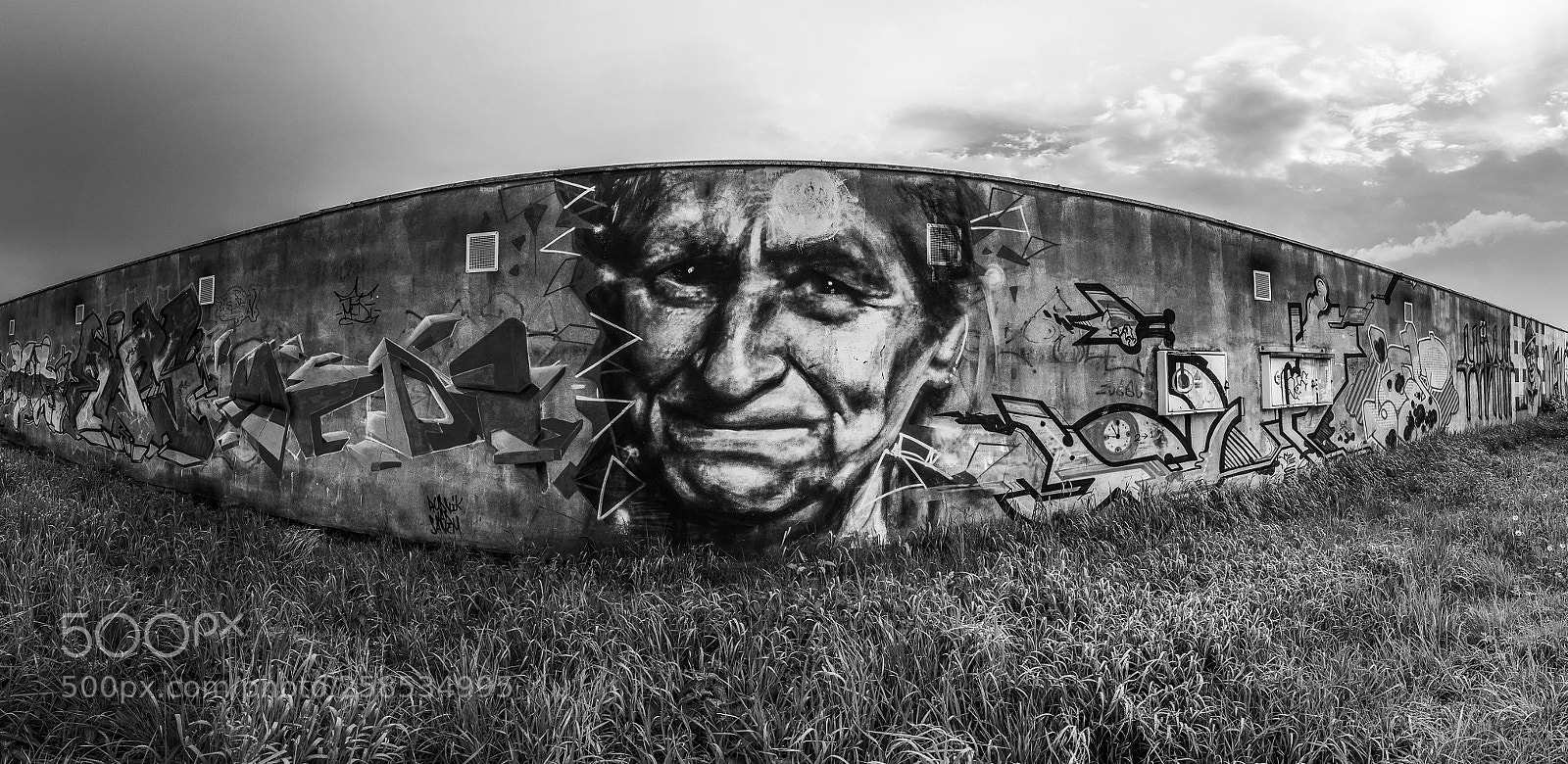 Nikon D3200 sample photo. Mural photography