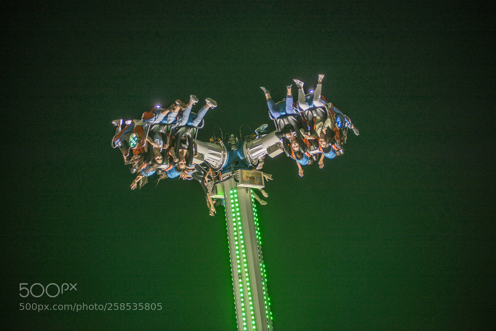 Nikon D600 sample photo. Night ride photography