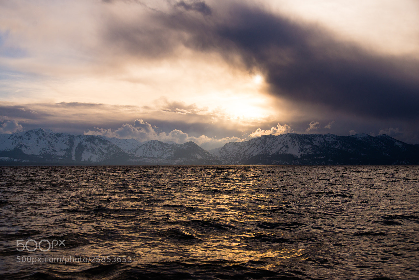 Nikon D610 sample photo. Tahoe storm photography