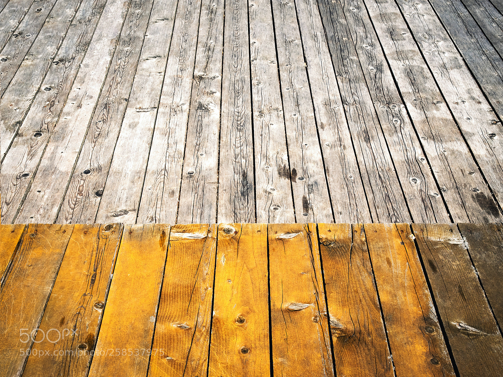 Nikon D5500 sample photo. Two colored wooden floor photography