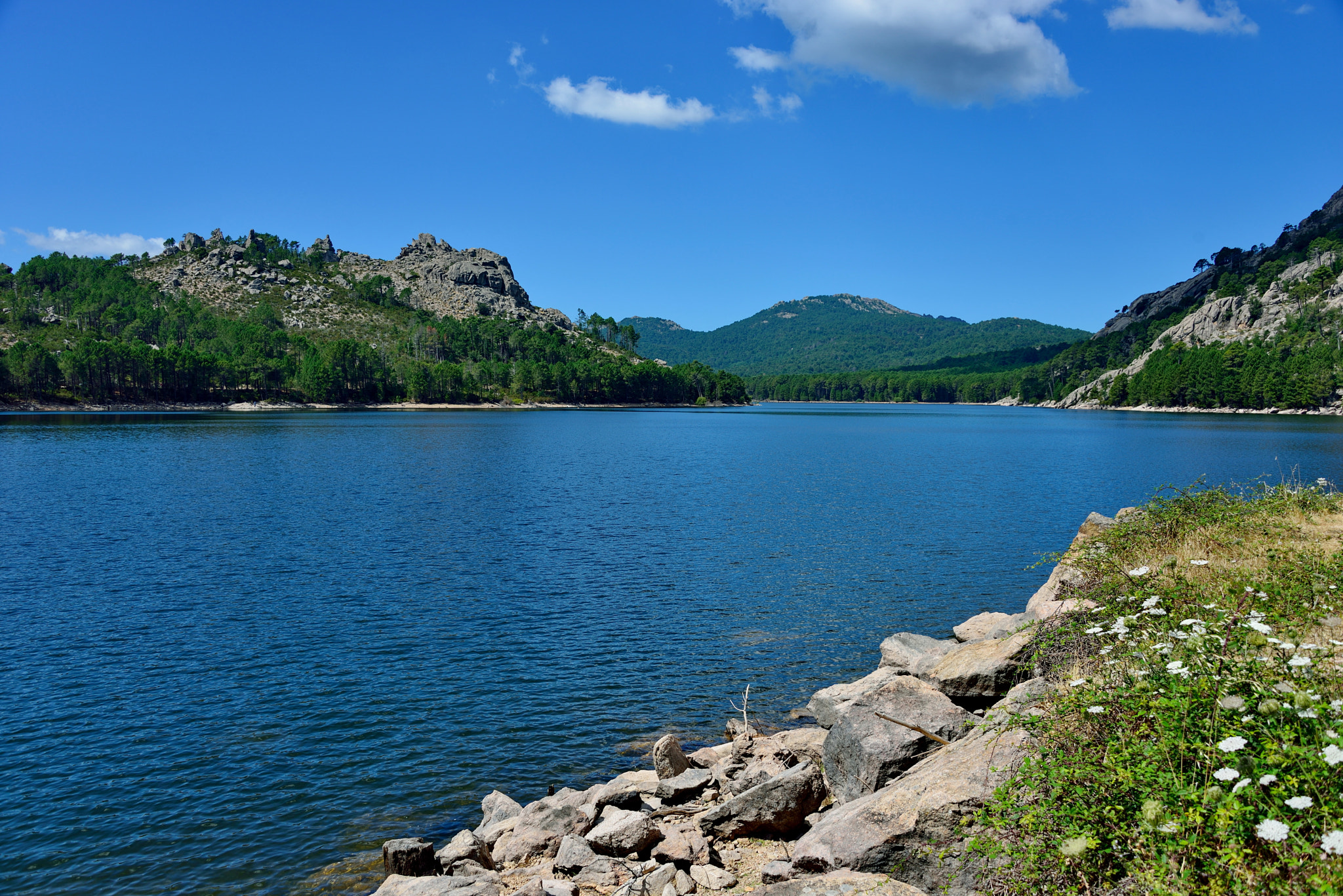 Nikon D800 sample photo. L'ospedale lake in south corsica photography