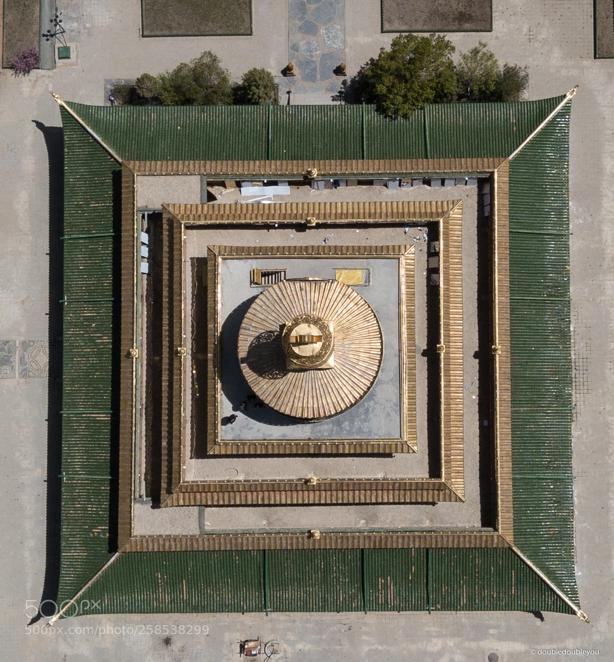 DJI FC220 sample photo. Tibetan monastery photography