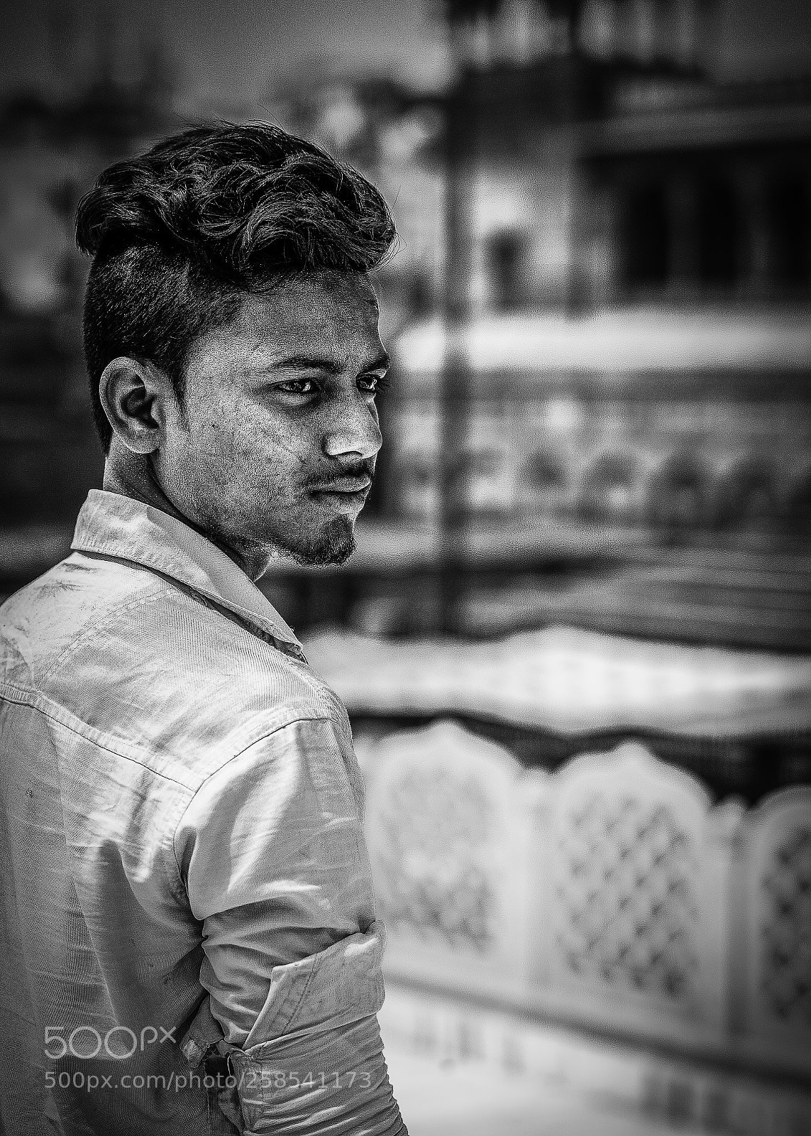 Sony a7 III sample photo. Boy at jama gate photography