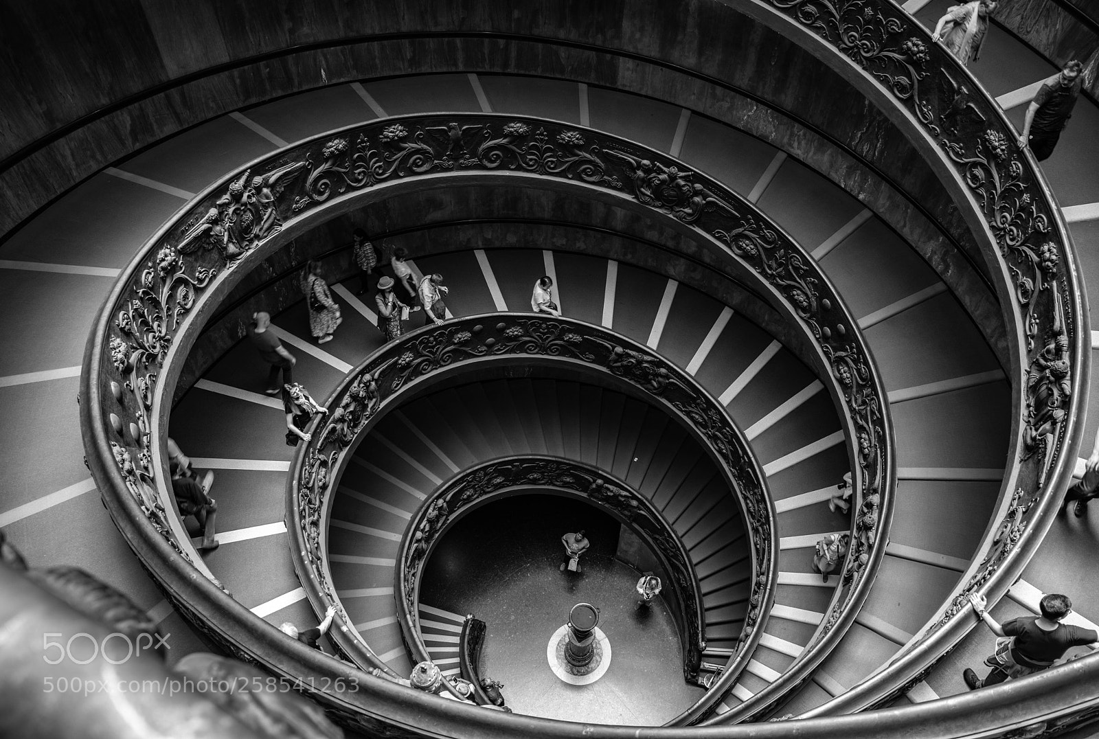 Nikon D810 sample photo. Stairs @ rome photography