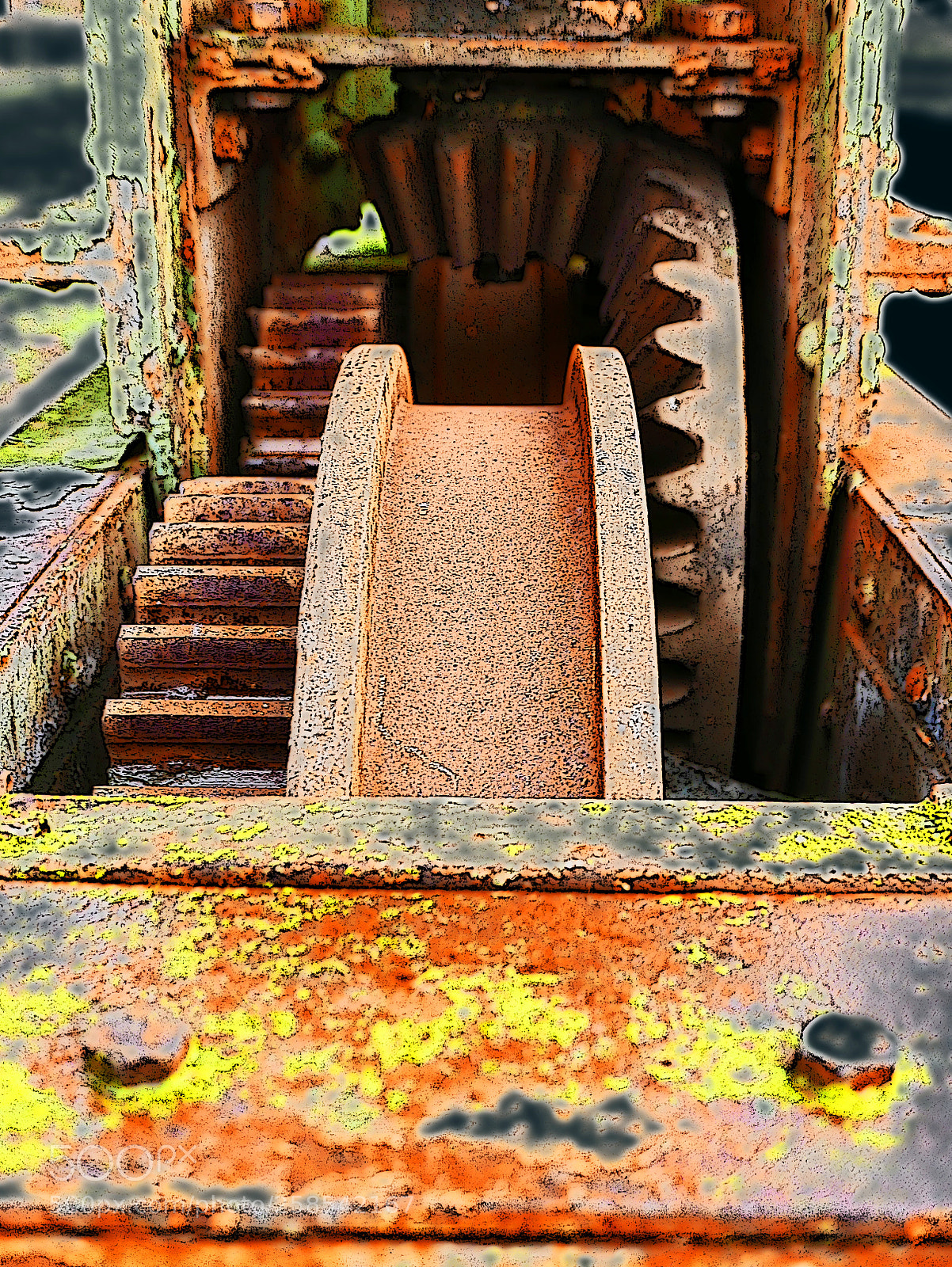 Leica D-Lux (Typ 109) sample photo. Rusty photography