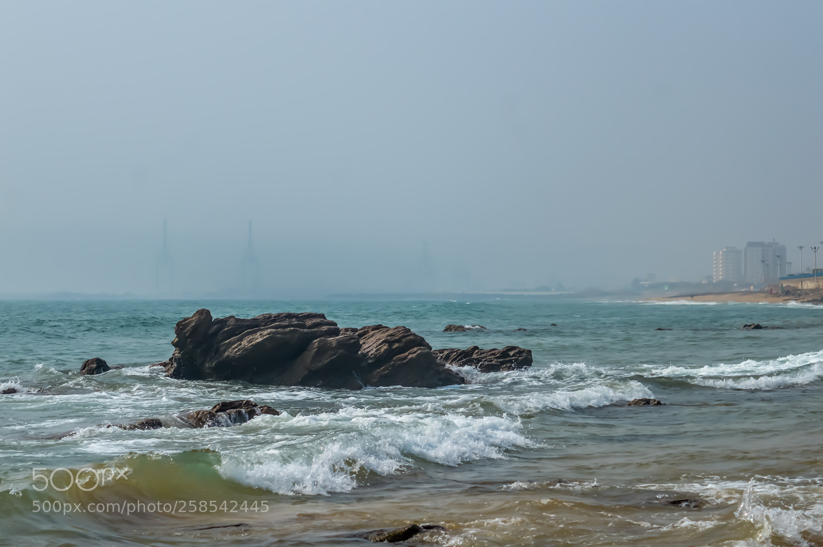 Nikon D3200 sample photo. Beautiful rocky sea shore photography