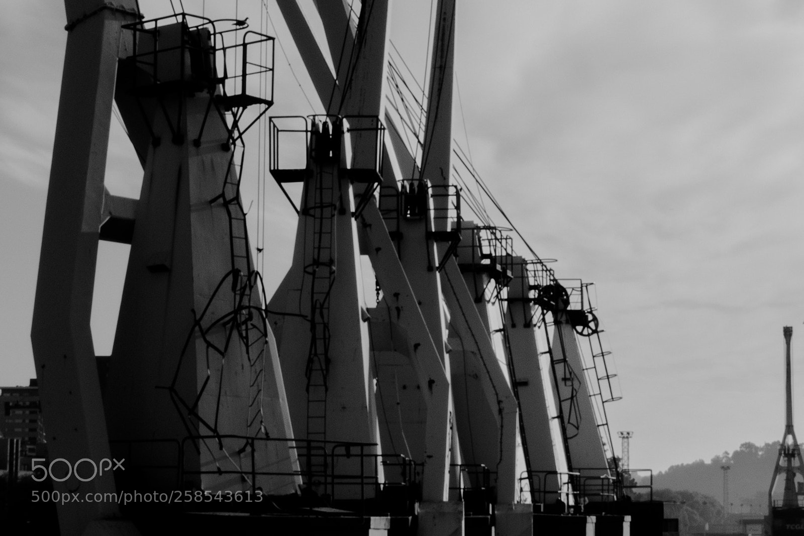 Nikon D7100 sample photo. Leixões cargo port photography
