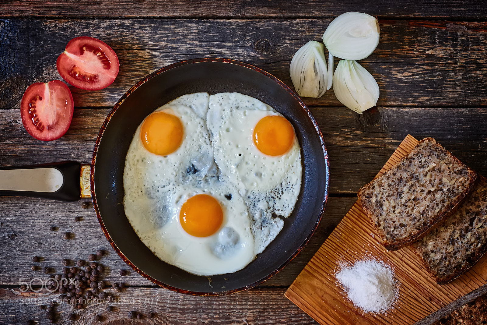 Canon EOS 50D sample photo. Scrambled eggs in a photography