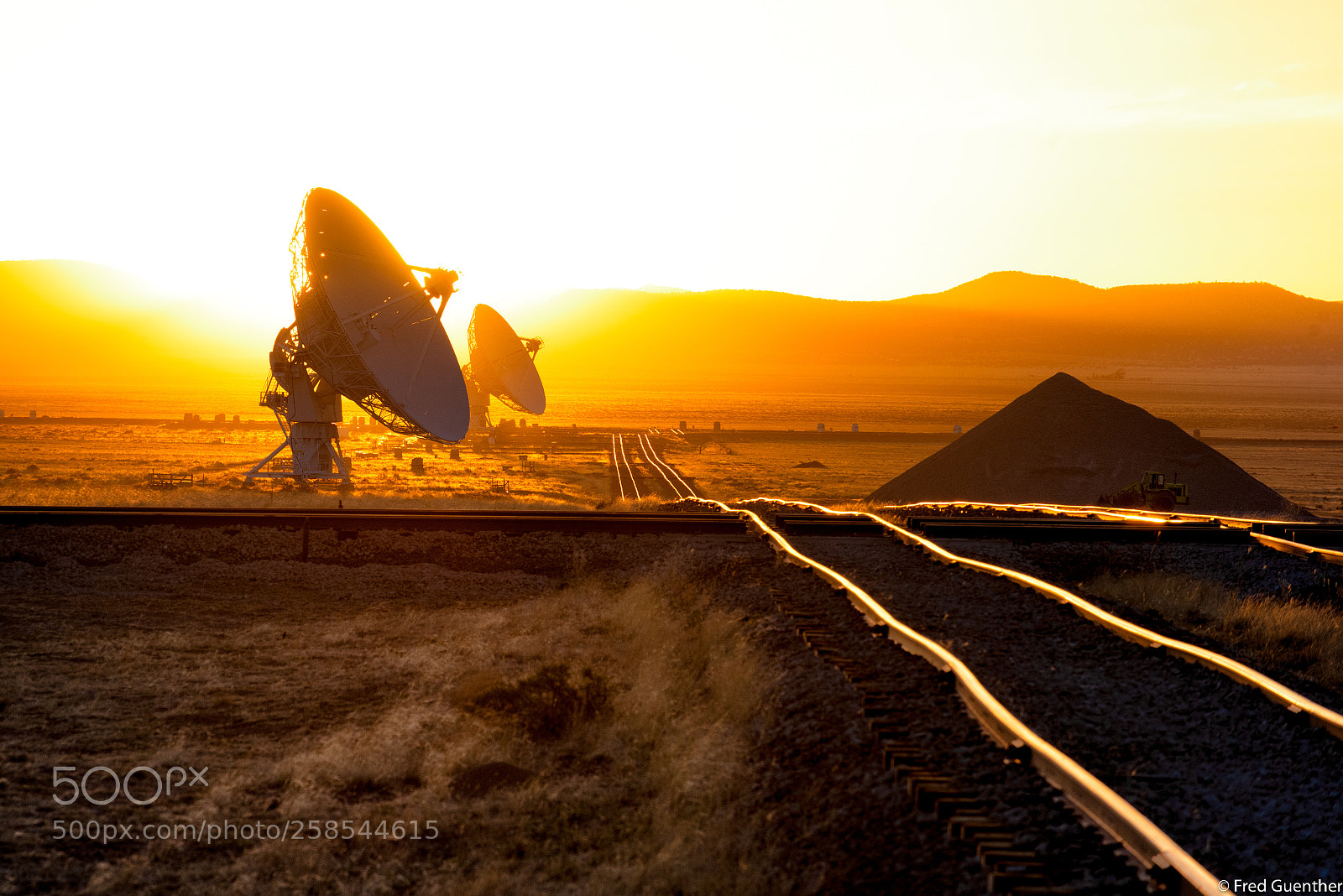 Nikon D810 sample photo. Sunset at the vla photography