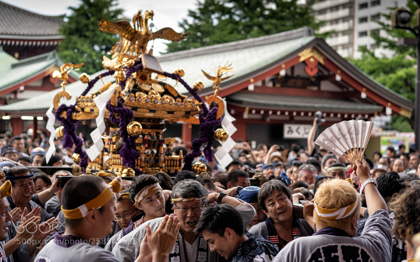 Sony a7 III sample photo. Festival mikoshi photography